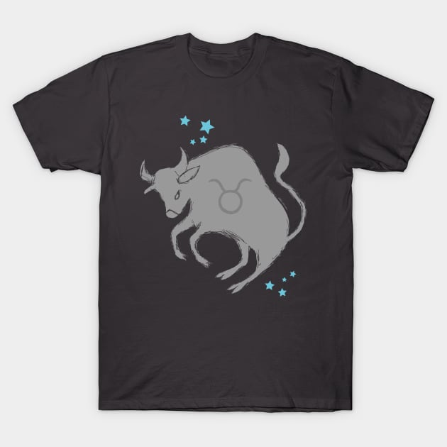 Taurus star sign T-Shirt by Flyingrabbit